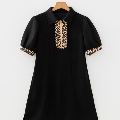 Estelle Sleeve Shift Mini Dress