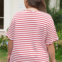  Esther Trim Short Sleeve PLUS Top