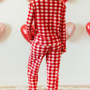  Estrella Christmas Plaid Print Shirt