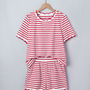  Estrella Scallop Trim Casual Top Set