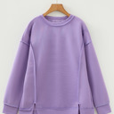  Eva Drop Shoulder Baggy Pullover
