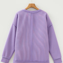  Eva Drop Shoulder Baggy Pullover
