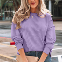 Lavendula XL Eva Drop Shoulder Baggy Pullover