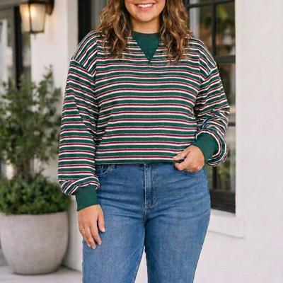 Eva Long Sleeve Shift PLUS Sweatshirt