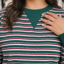  Eva Long Sleeve Shift PLUS Sweatshirt