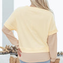  Evajira Two Piece Patchwork Sweatshirt