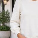 Evelena Puff Sleeve Pullover