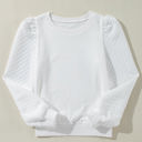  Evelena Puff Sleeve Pullover