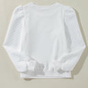  Evelena Puff Sleeve Pullover