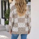  Evelina Print Open Cardigan