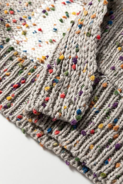 Evelina Print Open Cardigan
