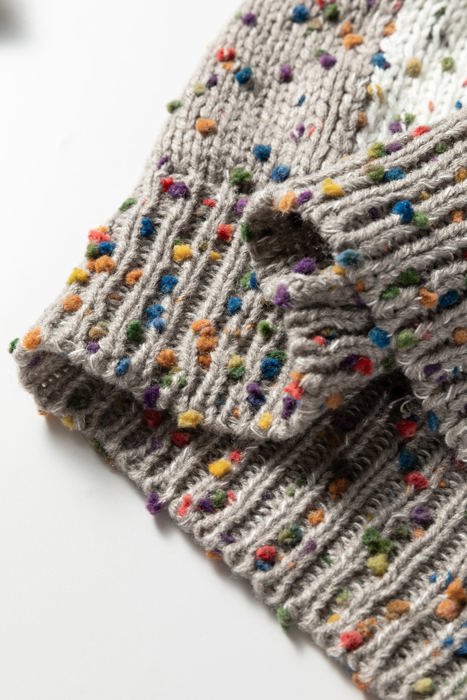 Evelina Print Open Cardigan