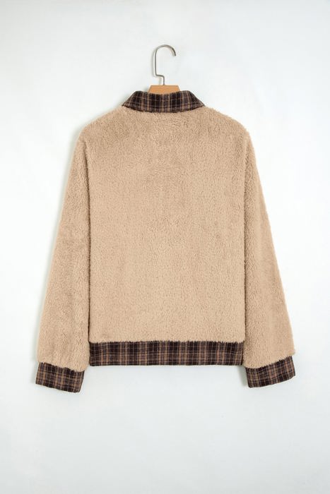 Evelyn Collar Front Fleece Pullover