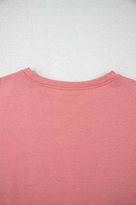 Evelynn Blossom 2pcs Cropped Tee Set