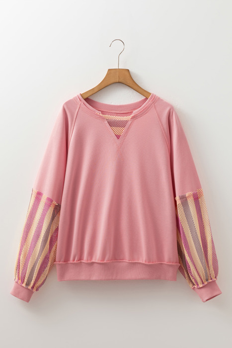 Everleigh Seam Casual Pullover Top
