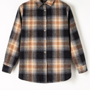  Everly Rounded Hem Plaid Shacket
