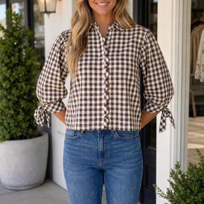 Fabianna Half Sleeve Down Shirt