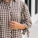 Fabianna Half Sleeve Down Shirt