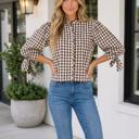  Fabianna Half Sleeve Down Shirt