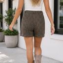  Faith Print Loose Shorts