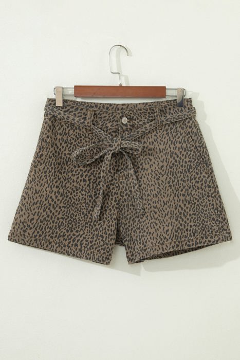 Faith Print Loose Shorts