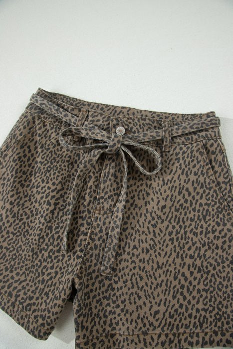Faith Print Loose Shorts