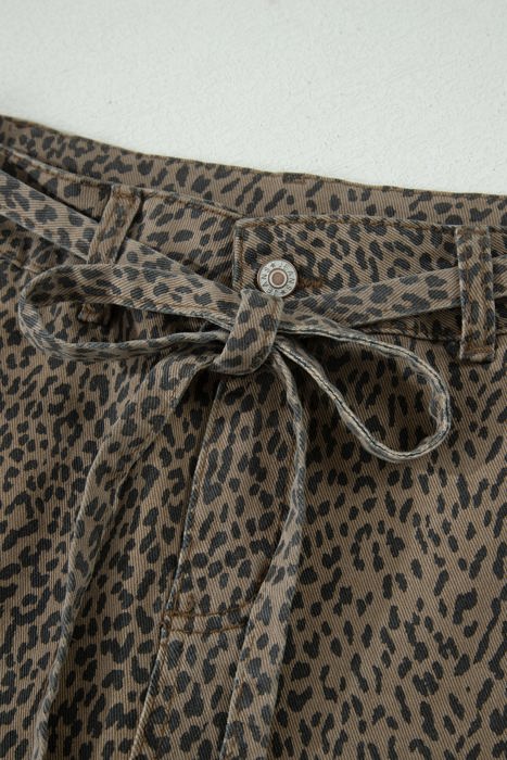 Faith Print Loose Shorts