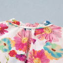  Faith Short Puff Sleeve Blouse