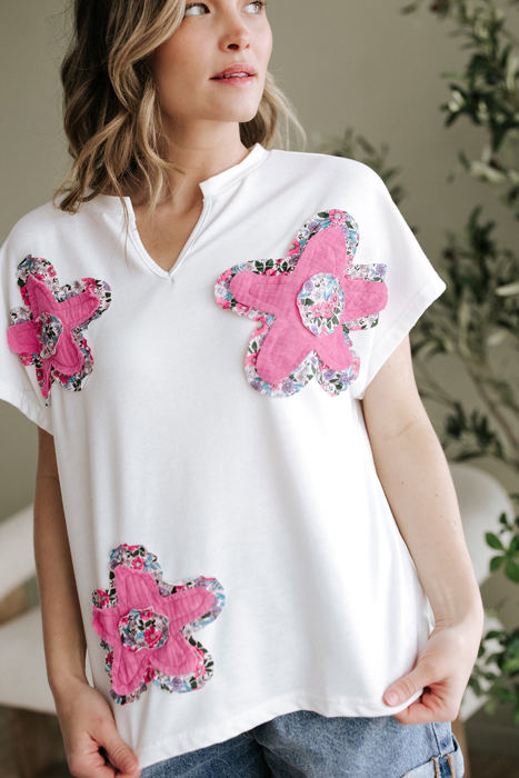 Fallon Floral Dolman Sleeve Top