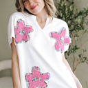  Fallon Floral Dolman Sleeve Top