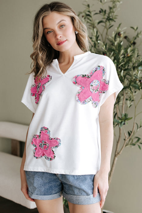 Fallon Floral Dolman Sleeve Top