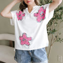  Fallon Floral Dolman Sleeve Top