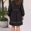 Fatima Flared Mini PLUS Dress