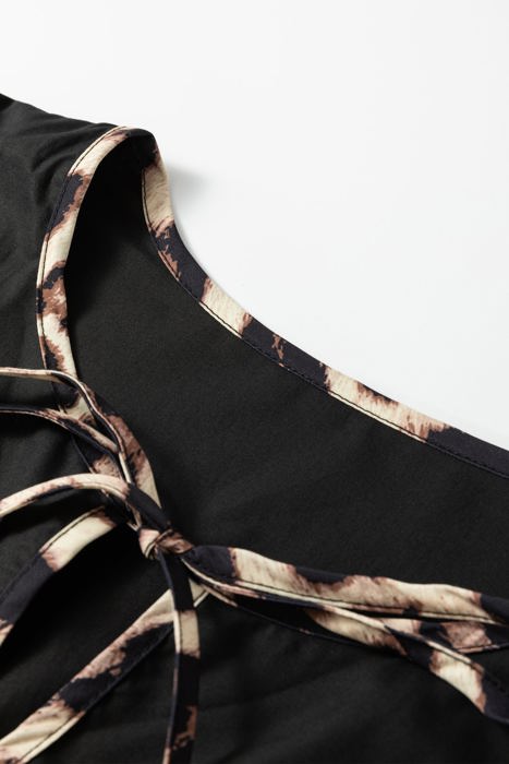 Fatima Flared Mini PLUS Dress