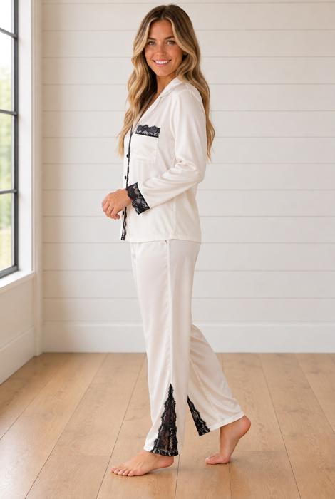 Fatimia Front 2pcs Pajama Set