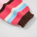  Fernanda Colorblock Drop Shoulder Cardigan