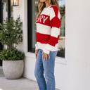  Fiona Sleeve Christmas Sweater Long Sleeve Top