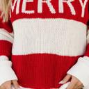  Fiona Sleeve Christmas Sweater Long Sleeve Top