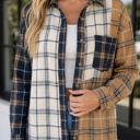  Florence Sleeve Shift Silhouette Shacket