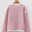  Frances Drop Shoulder Loose Top