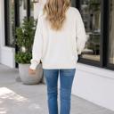  Franceskah Dropped Shoulder Relaxed Sweater