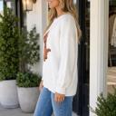  Franceskah Dropped Shoulder Relaxed Sweater