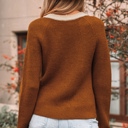  Gabriella Knit Neckline Short Cardigan
