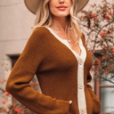  Gabriella Knit Neckline Short Cardigan