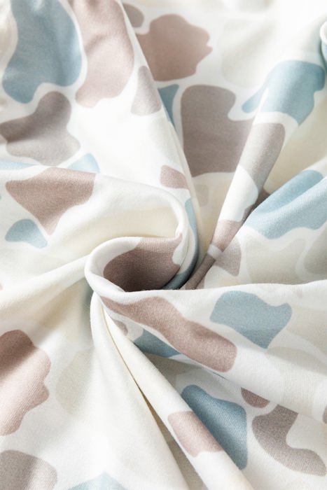 Gabriella Print Relaxed Drawstring Hoodie