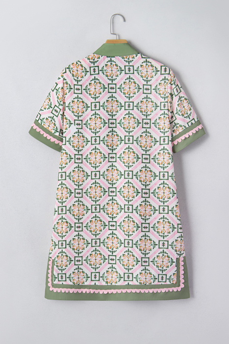 Galilea Sleeve Loose Mini Dress