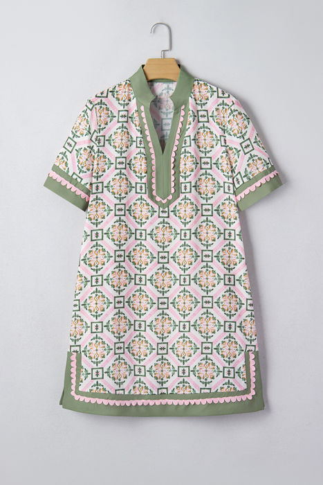 Galilea Sleeve Loose Mini Dress
