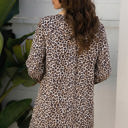  Gemma Long Sleeve Flared Dress