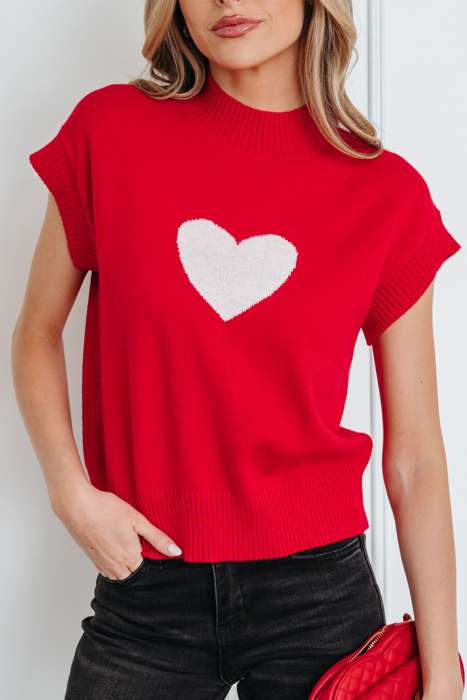 Genevieve Cropped Short Sleeve Sweater