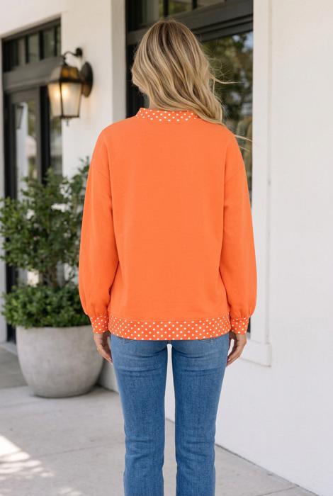 Gennah Print Baggy Graphic Sweatshirt